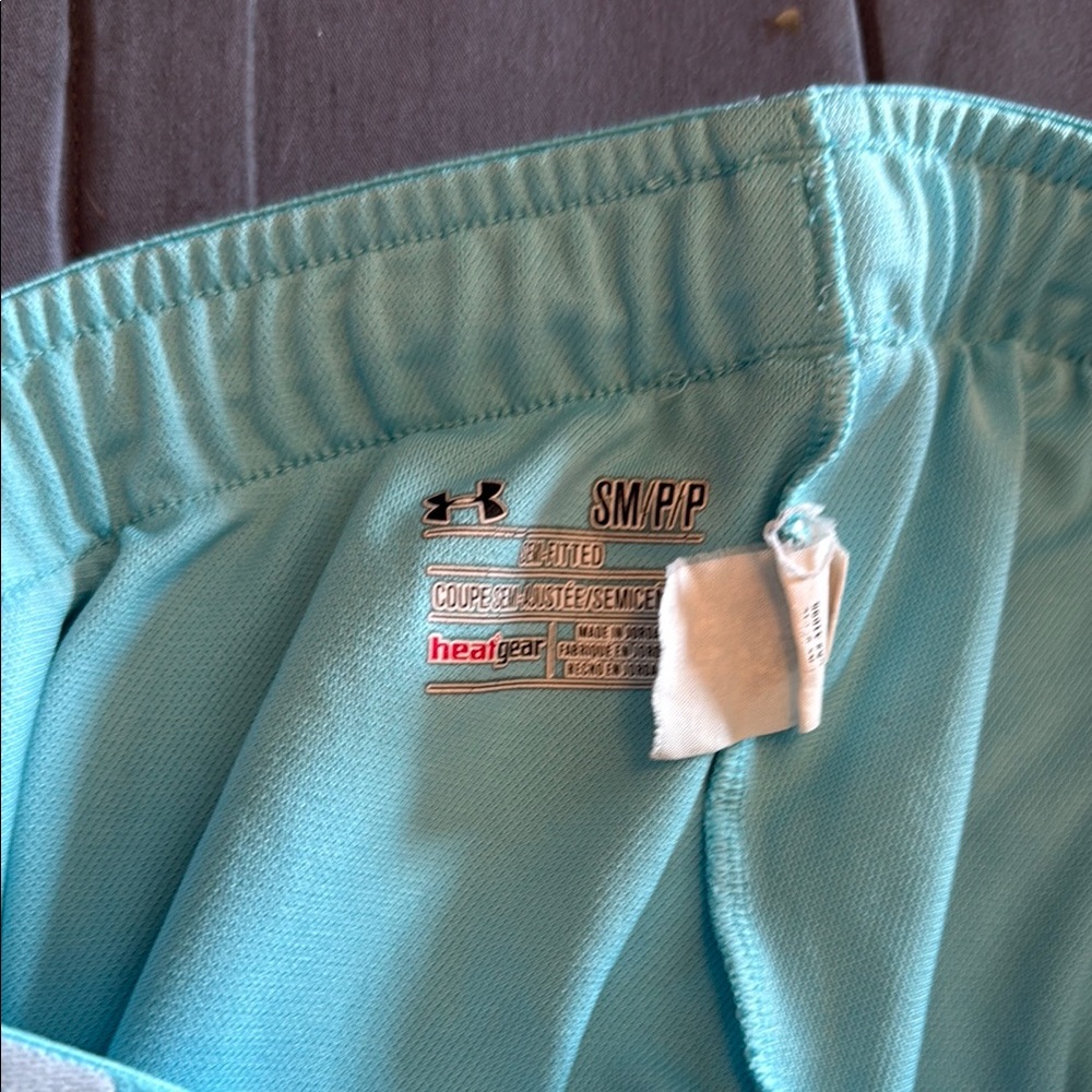 Under Armour Aqua Blue HeatGear Shorts